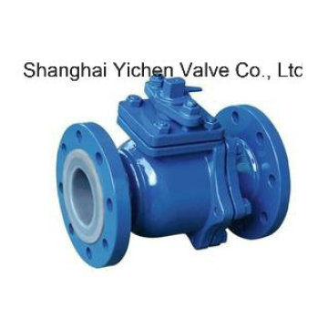 Manual Operator PFA Lined Ball Valve